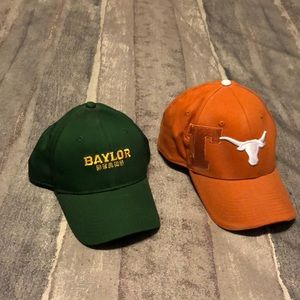 College baseball caps